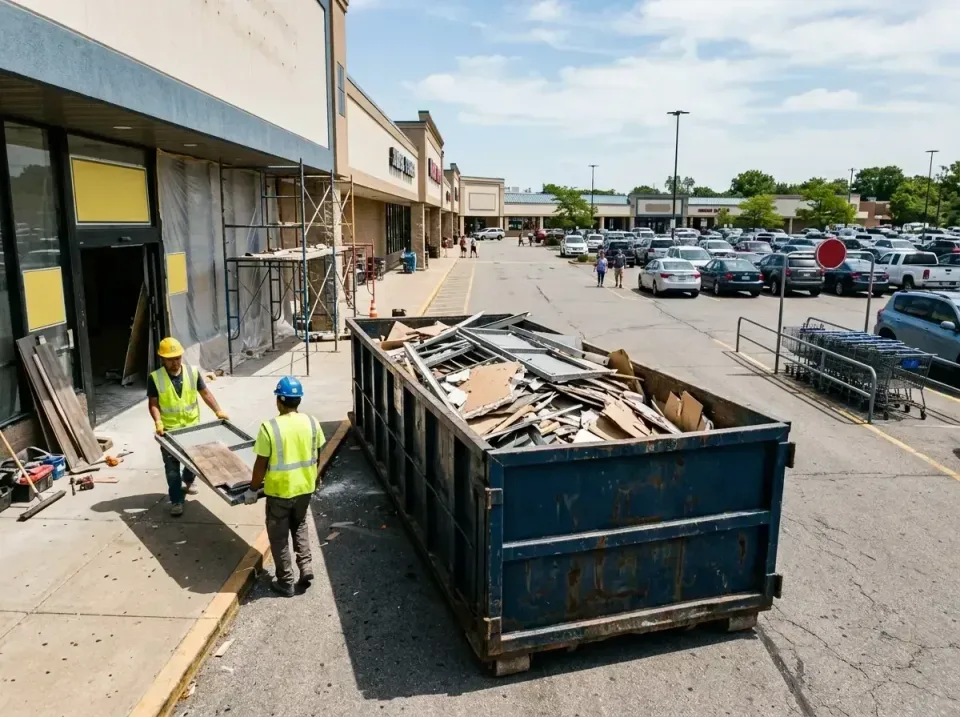 retail-store-renovation-debris-003 — frequently asked questions, Roll-off Dumpster Rentals in Park View, IA